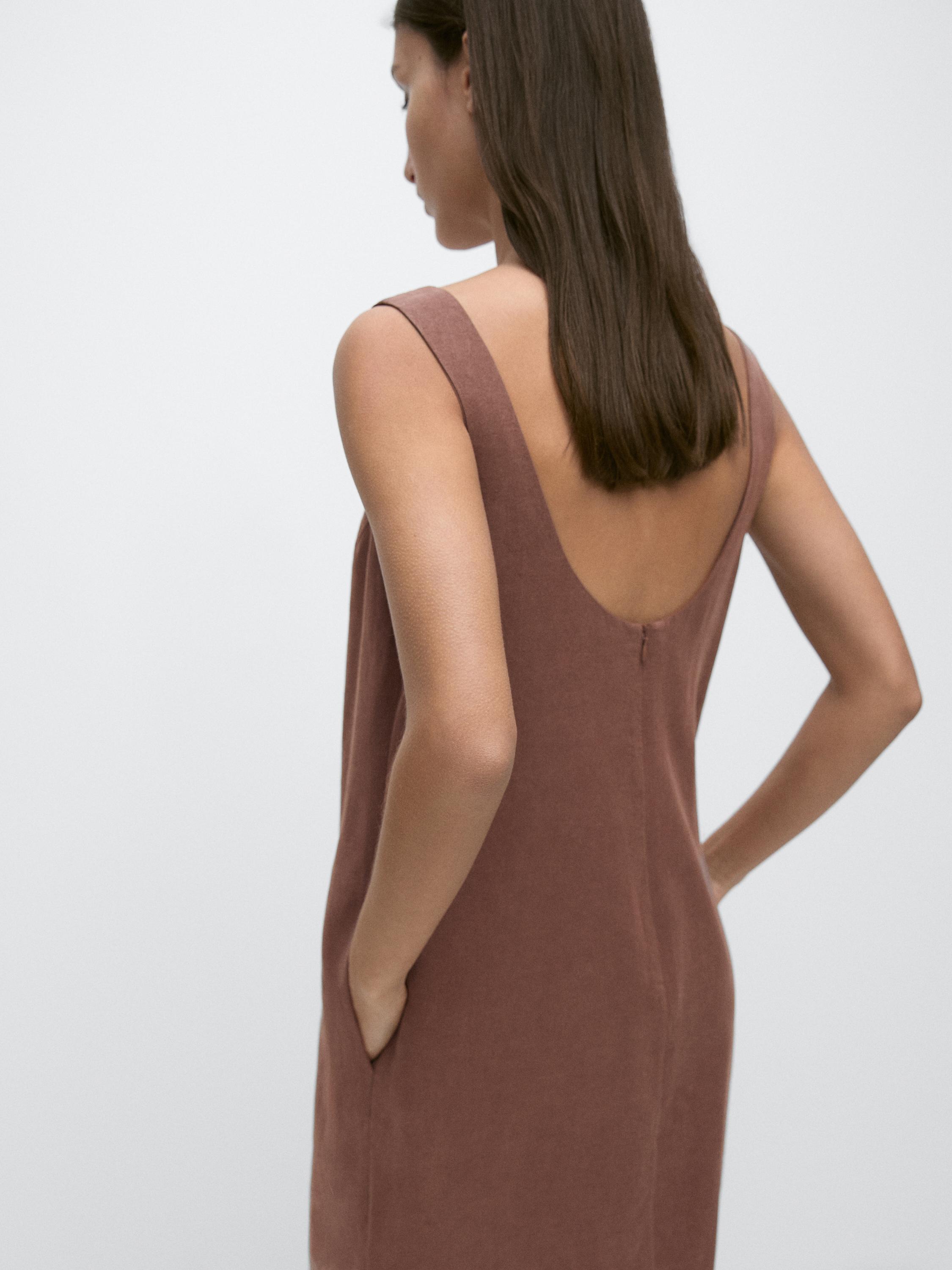 Strappy mini dress